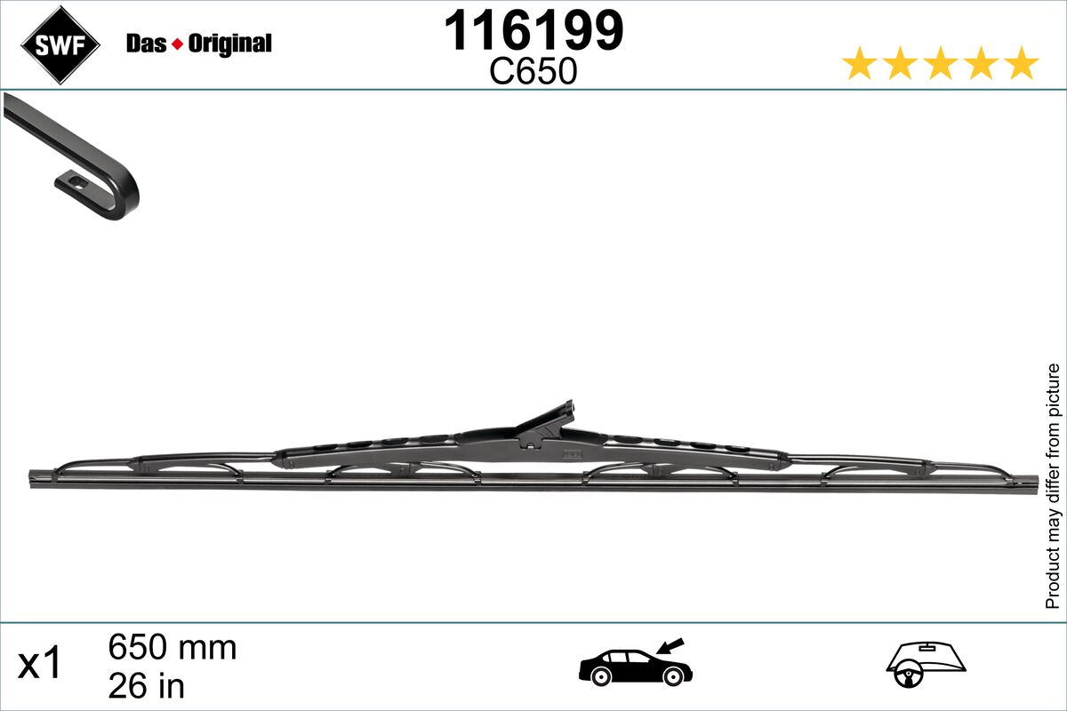 Lamela stergator 116199 SWF